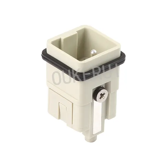 Inserto macho de conector resistente de 5 pines