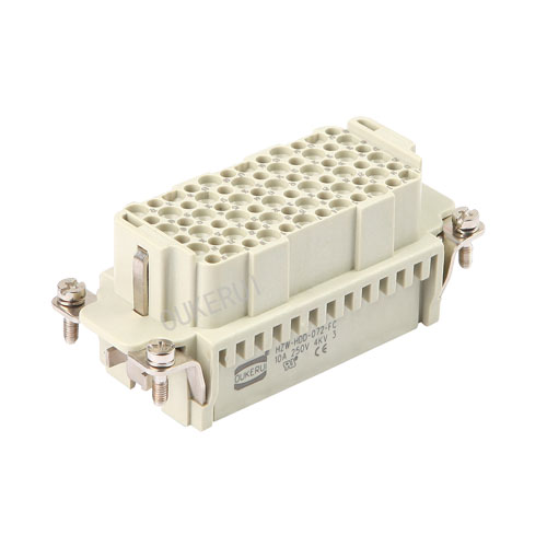 DD 72 Inserto hembra de conector de servicio pesado de 250 V